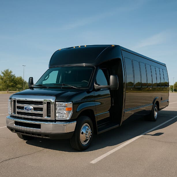 New Britain Shuttle Bus Rentals 18 Passenger Shuttle Bus