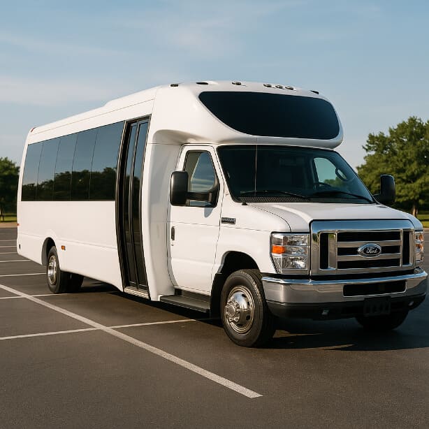 New Britain Shuttle Bus Rentals 20 Passenger Shuttle Bus