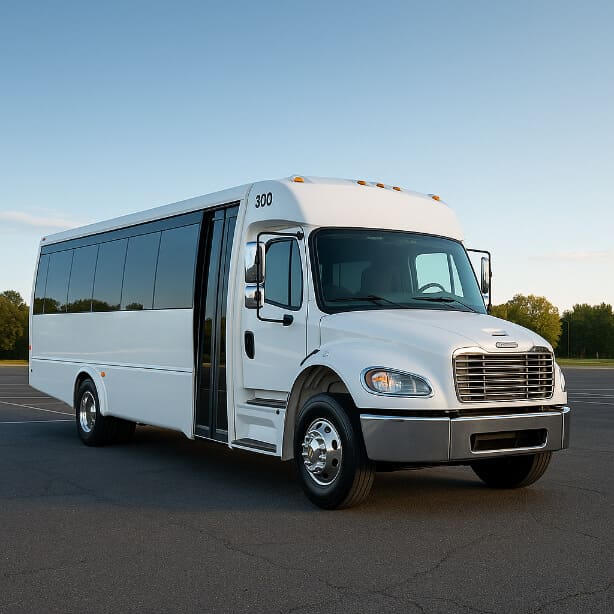 New Britain Shuttle Bus Rentals 25 Passenger Shuttle Bus
