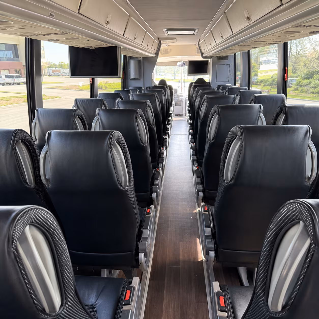 new britain charter bus services interior